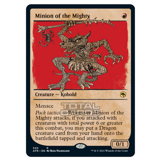 Magic The Gathering - Adventures in the Forgotten Realms - Minion of the Mighty - 320/281