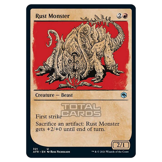 Magic The Gathering - Adventures in the Forgotten Realms - Rust Monster - 321/281