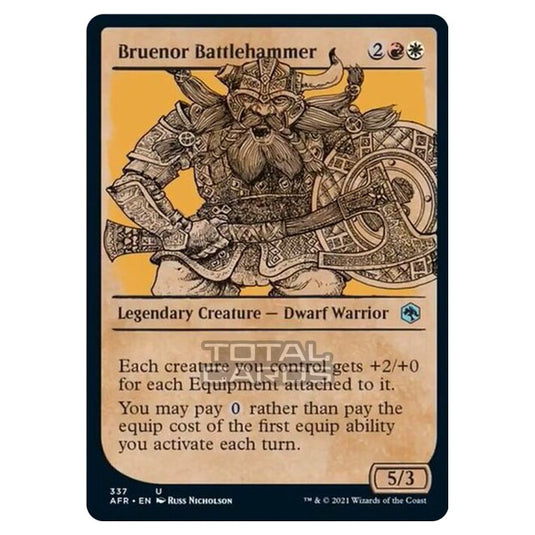 Magic The Gathering - Adventures in the Forgotten Realms - Bruenor Battlehammer - 337/281