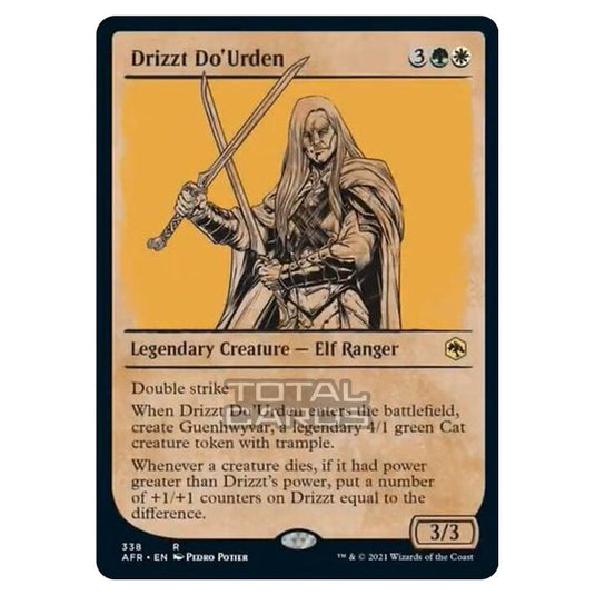 Magic The Gathering - Adventures in the Forgotten Realms - Drizzt Do'Urden - 338/281