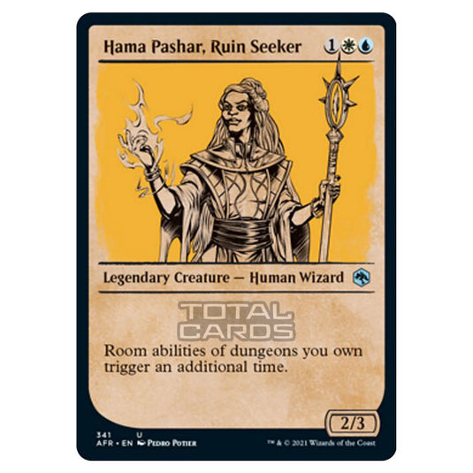 Magic The Gathering - Adventures in the Forgotten Realms - Hama Pashar, Ruin Seeker - 341/281