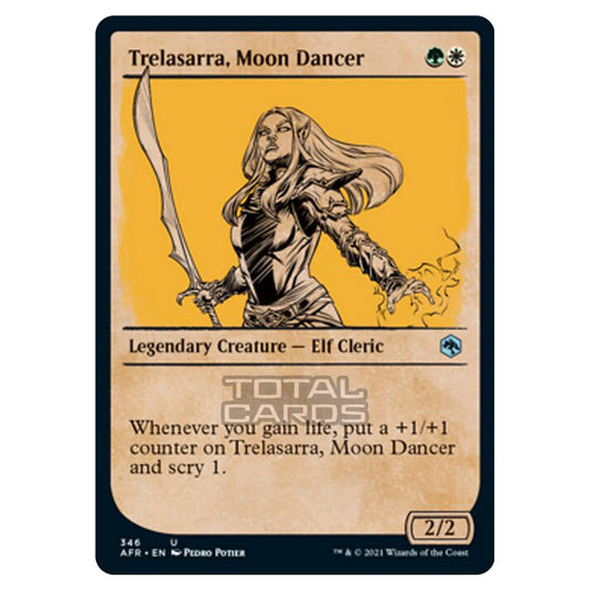 Magic The Gathering - Adventures in the Forgotten Realms - Trelasarra, Moon Dancer - 346/281