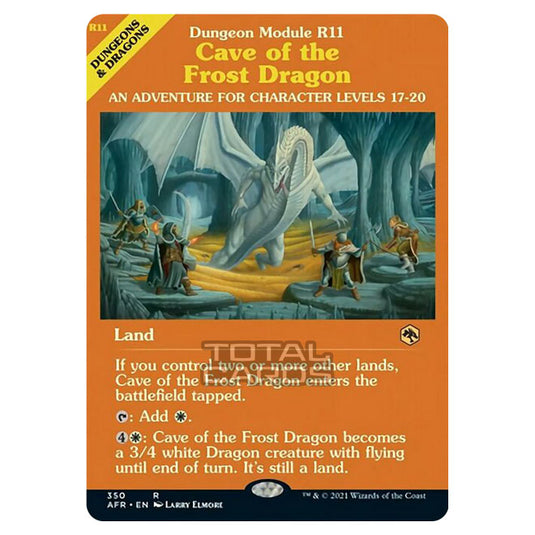 Magic The Gathering - Adventures in the Forgotten Realms - Cave of the Frost Dragon - 350/281