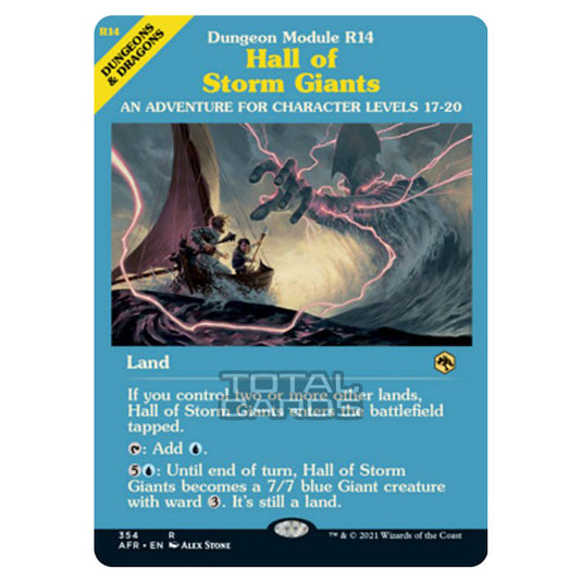 Magic The Gathering - Adventures in the Forgotten Realms - Hall of Storm Giants - 354/281