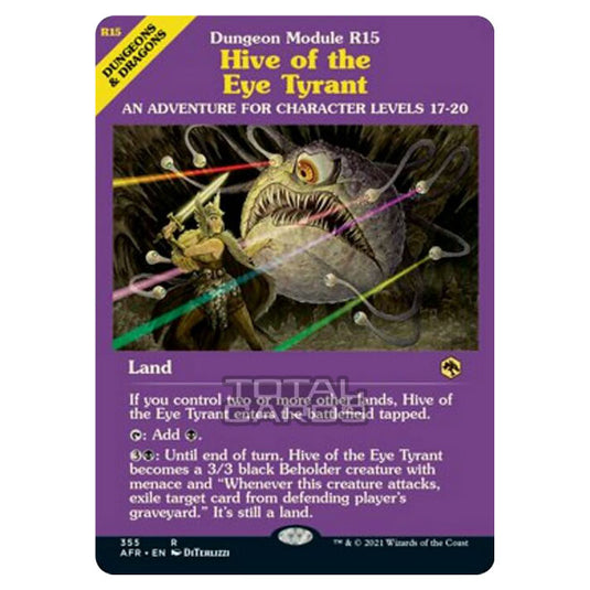 Magic The Gathering - Adventures in the Forgotten Realms - Hive of the Eye Tyrant - 355/281