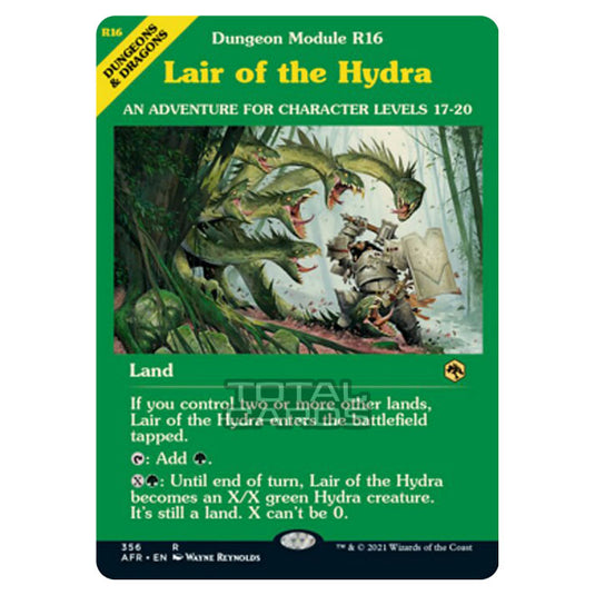 Magic The Gathering - Adventures in the Forgotten Realms - Lair of the Hydra - 356/281