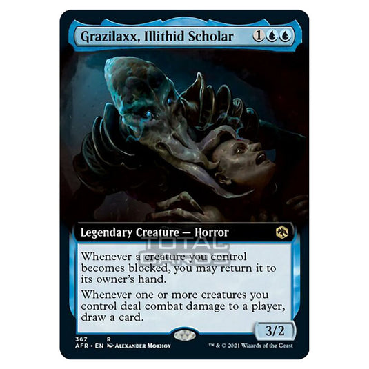 Magic The Gathering - Adventures in the Forgotten Realms - Grazilaxx, Illithid Scholar - 367/281