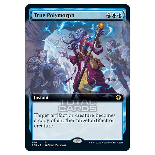 Magic The Gathering - Adventures in the Forgotten Realms - True Polymorph - 369/281