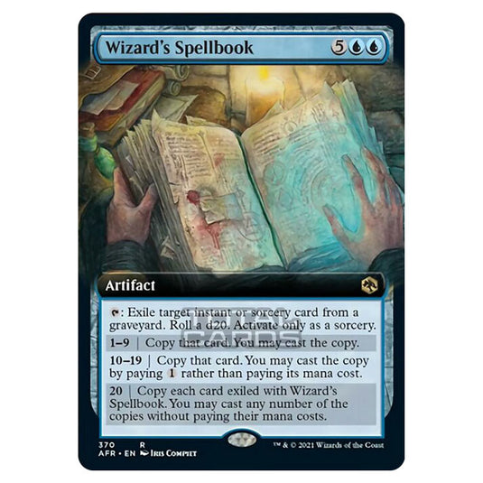 Magic The Gathering - Adventures in the Forgotten Realms - Wizard's Spellbook - 370/281