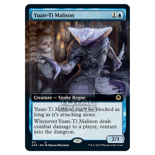 Magic The Gathering - Adventures in the Forgotten Realms - Yuan-Ti Malison - 371/281