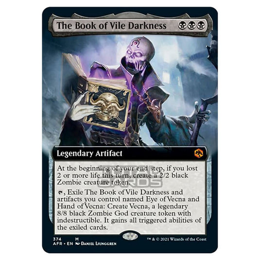 Magic The Gathering - Adventures in the Forgotten Realms - The Book of Vile Darkness - 374/281