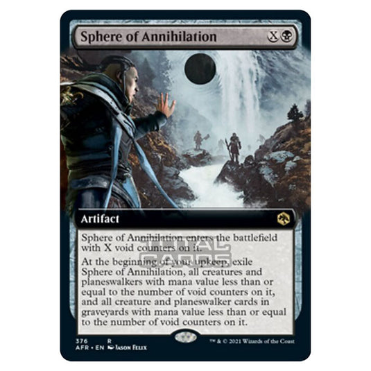 Magic The Gathering - Adventures in the Forgotten Realms - Sphere of Annihilation - 376/281