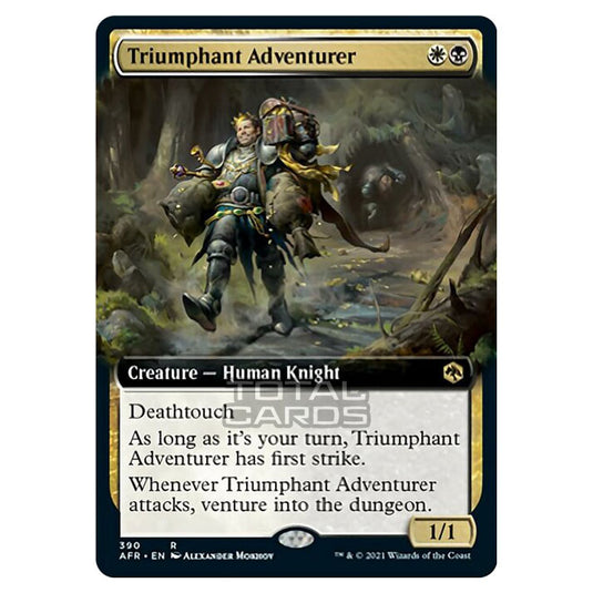 Magic The Gathering - Adventures in the Forgotten Realms - Triumphant Adventurer - 390/281