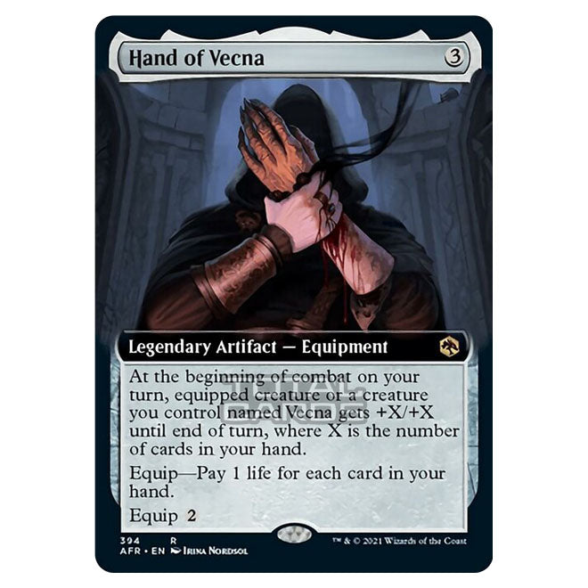 Magic The Gathering - Adventures in the Forgotten Realms - Hand of Vec Magic The Gathering - Adventures in the Forgotten Realms - Hand of Vec