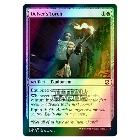 Magic The Gathering - Adventures in the Forgotten Realms - Delver's Torch - 10/281 (Foil)