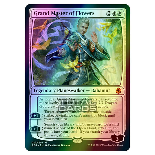 Magic The Gathering - Adventures in the Forgotten Realms - Grand Master of Flowers - 17/281 (Foil)