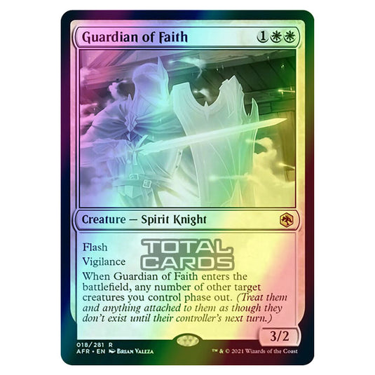 Magic The Gathering - Adventures in the Forgotten Realms - Guardian of Faith - 18/281 (Foil)