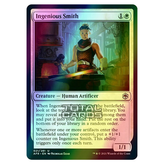 Magic The Gathering - Adventures in the Forgotten Realms - Ingenious Smith - 21/281 (Foil)