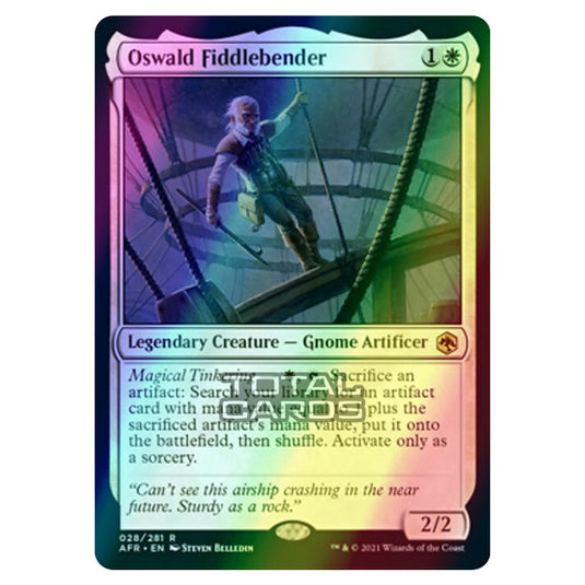 Magic The Gathering - Adventures in the Forgotten Realms - Oswald Fiddlebender - 28/281 (Foil)