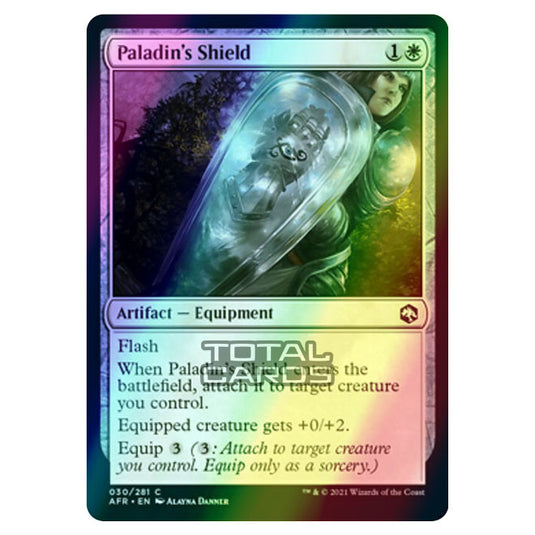 Magic The Gathering - Adventures in the Forgotten Realms - Paladin's Shield - 30/281 (Foil)