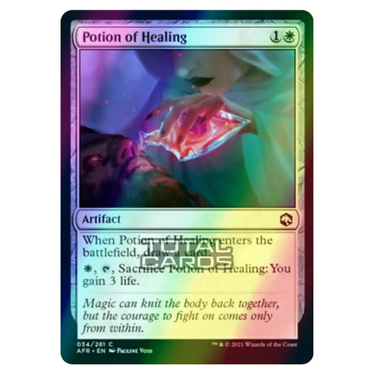 Magic The Gathering - Adventures in the Forgotten Realms - Potion of Healing - 34/281 (Foil)