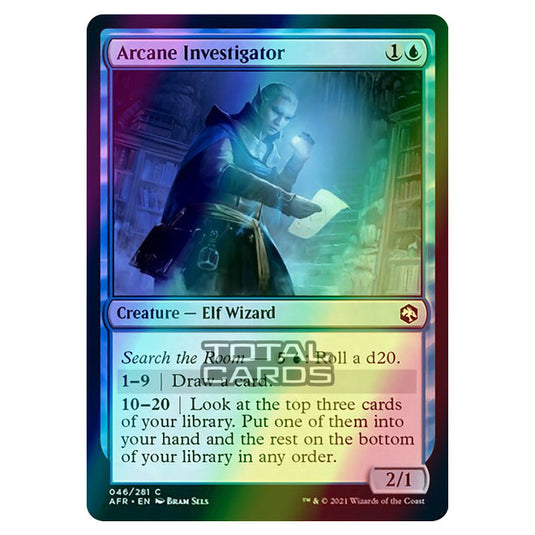 Magic The Gathering - Adventures in the Forgotten Realms - Arcane Investigator - 46/281 (Foil)