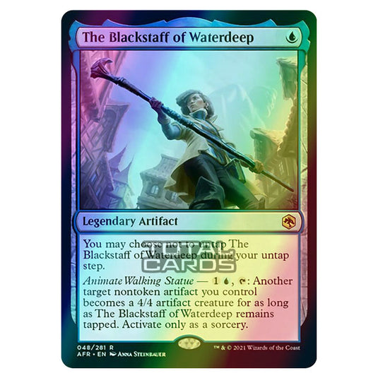 Magic The Gathering - Adventures in the Forgotten Realms - The Blackstaff of Waterdeep - 48/281 (Foil)