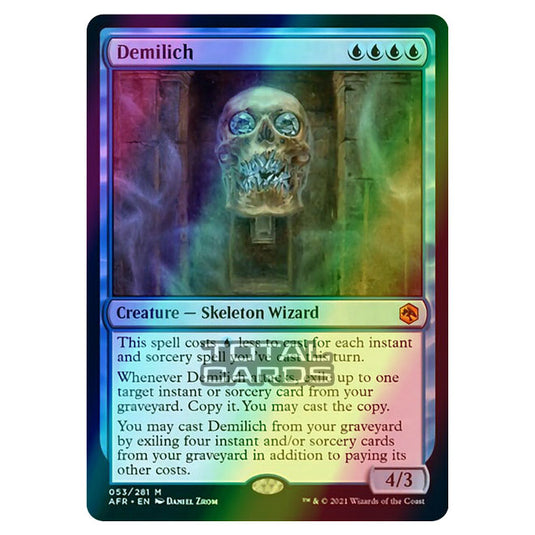 Magic The Gathering - Adventures in the Forgotten Realms - Demilich - 53/281 (Foil)