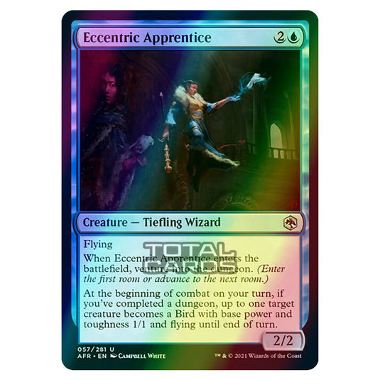 Magic The Gathering - Adventures in the Forgotten Realms - Eccentric Apprentice - 57/281 (Foil)