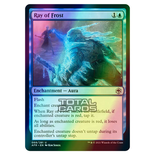 Magic The Gathering - Adventures in the Forgotten Realms - Ray of Frost - 68/281 (Foil)