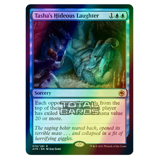 Magic The Gathering - Adventures in the Forgotten Realms - Tasha's Hideous Laughter - 78/281 (Foil)