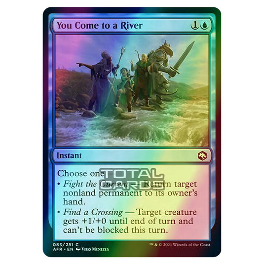 Magic The Gathering - Adventures in the Forgotten Realms - You Come to a River - 83/281 (Foil)