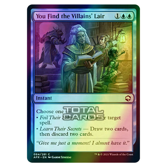 Magic The Gathering - Adventures in the Forgotten Realms - You Find the Villains' Lair - 84/281 (Foil)