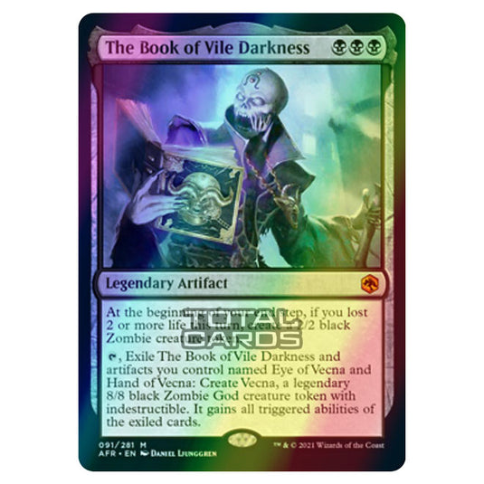 Magic The Gathering - Adventures in the Forgotten Realms - The Book of Vile Darkness - 91/281 (Foil)