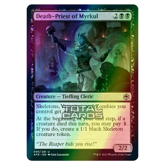 Magic The Gathering - Adventures in the Forgotten Realms - Death-Priest of Myrkul - 95/281 (Foil)