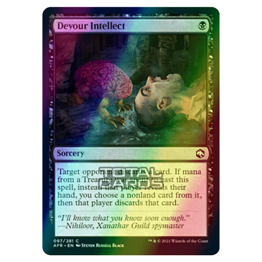 Magic The Gathering - Adventures in the Forgotten Realms - Devour Intellect - 97/281 (Foil)