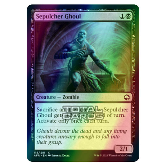 Magic The Gathering - Adventures in the Forgotten Realms - Sepulcher Ghoul - 118/281 (Foil)