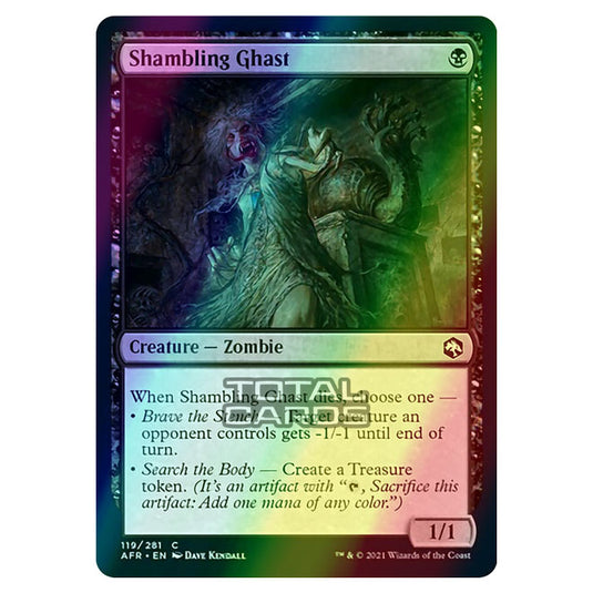 Magic The Gathering - Adventures in the Forgotten Realms - Shambling Ghast - 119/281 (Foil)