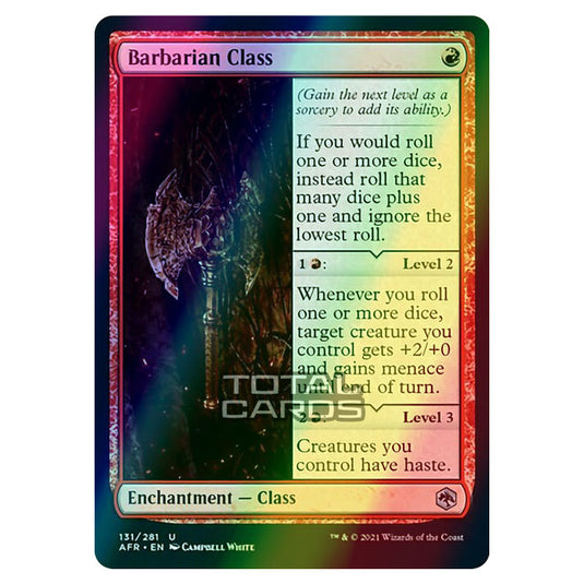 Magic The Gathering - Adventures in the Forgotten Realms - Barbarian Class - 131/281 (Foil)