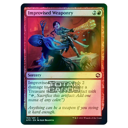 Magic The Gathering - Adventures in the Forgotten Realms - Improvised Weaponry - 150/281 (Foil)