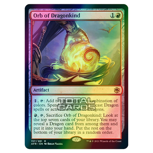 Magic The Gathering - Adventures in the Forgotten Realms - Orb of Dragonkind - 157/281 (Foil)