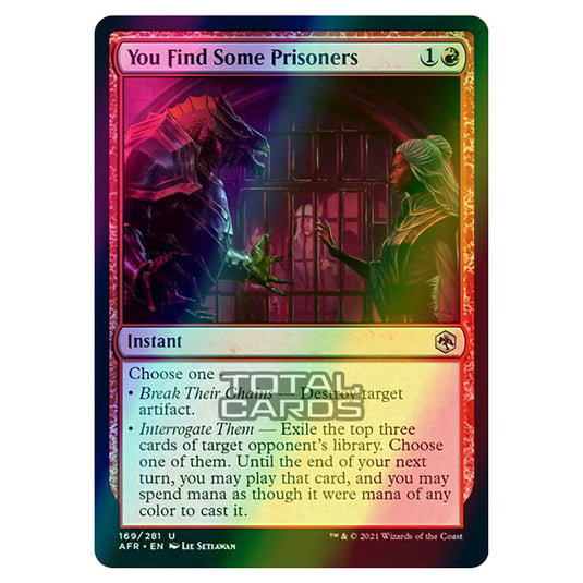 Magic The Gathering - Adventures in the Forgotten Realms - You Find Some Prisoners - 169/281 (Foil)