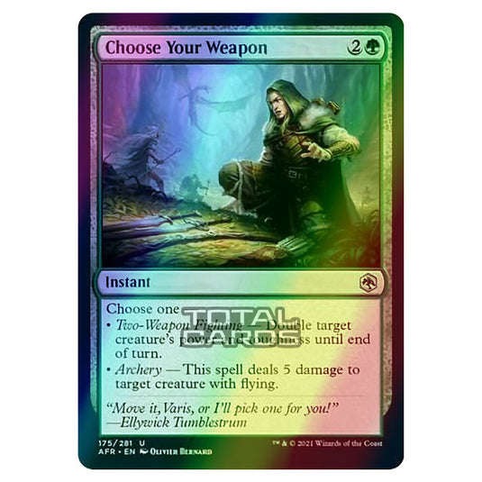 Magic The Gathering - Adventures in the Forgotten Realms - Choose Your Weapon - 175/281 (Foil)