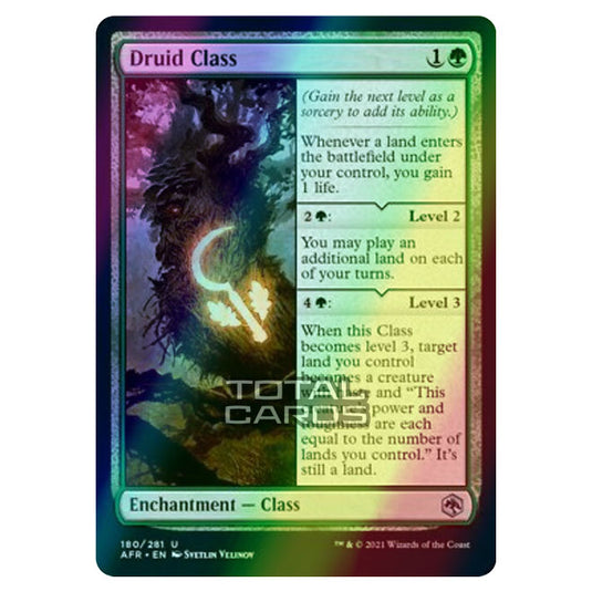 Magic The Gathering - Adventures in the Forgotten Realms - Druid Class - 180/281 (Foil)