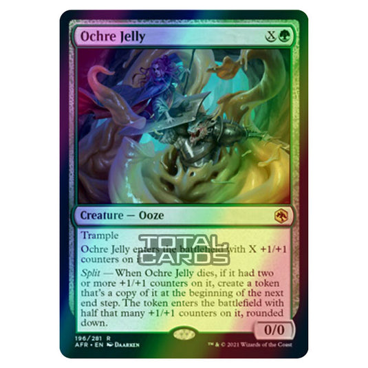 Magic The Gathering - Adventures in the Forgotten Realms - Ochre Jelly - 196/281 (Foil)