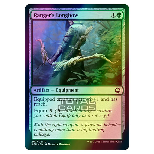Magic The Gathering - Adventures in the Forgotten Realms - Ranger's Longbow - 203/281 (Foil)