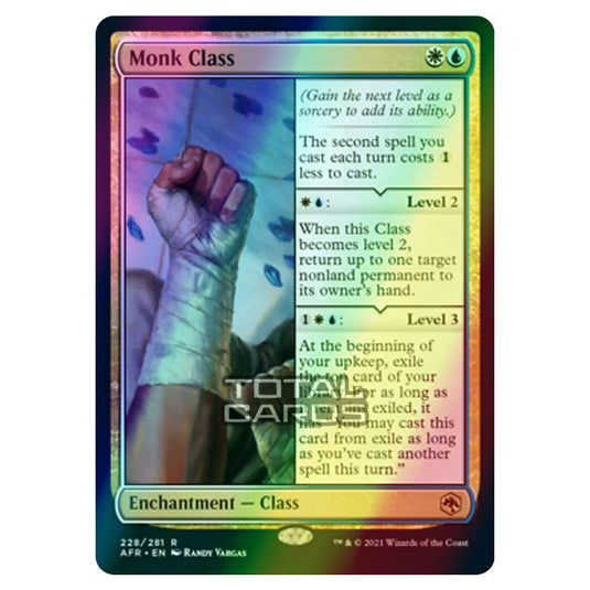 Magic The Gathering - Adventures in the Forgotten Realms - Monk Class - 228/281 (Foil)