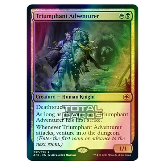 Magic The Gathering - Adventures in the Forgotten Realms - Triumphant Adventurer - 237/281 (Foil)