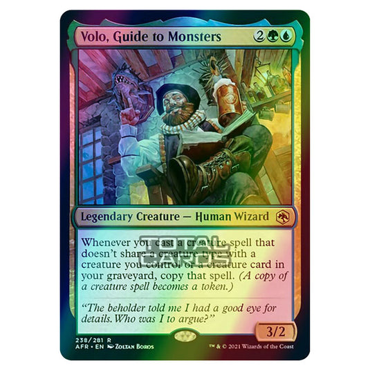 Magic The Gathering - Adventures in the Forgotten Realms - Volo, Guide to Monsters - 238/281 (Foil)