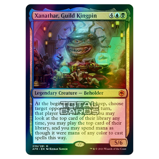 Magic The Gathering - Adventures in the Forgotten Realms - Xanathar, Guild Kingpin - 239/281 (Foil)